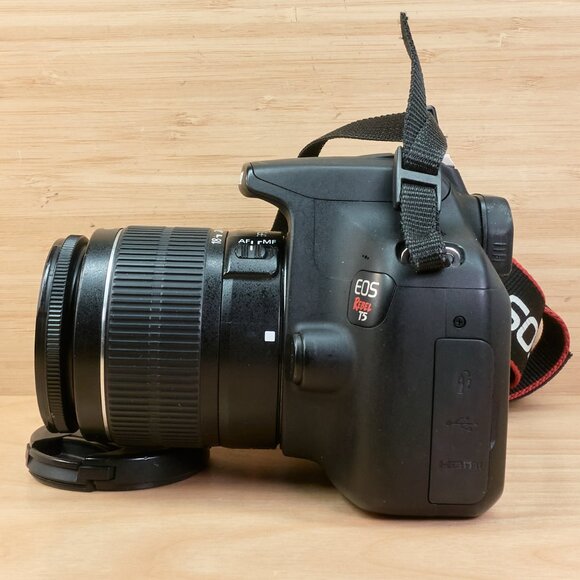 Canon EOS Rebel T5 dslr Camera / EF-S 18-55mm III Lens / Tested Working - Picture 4 of 8